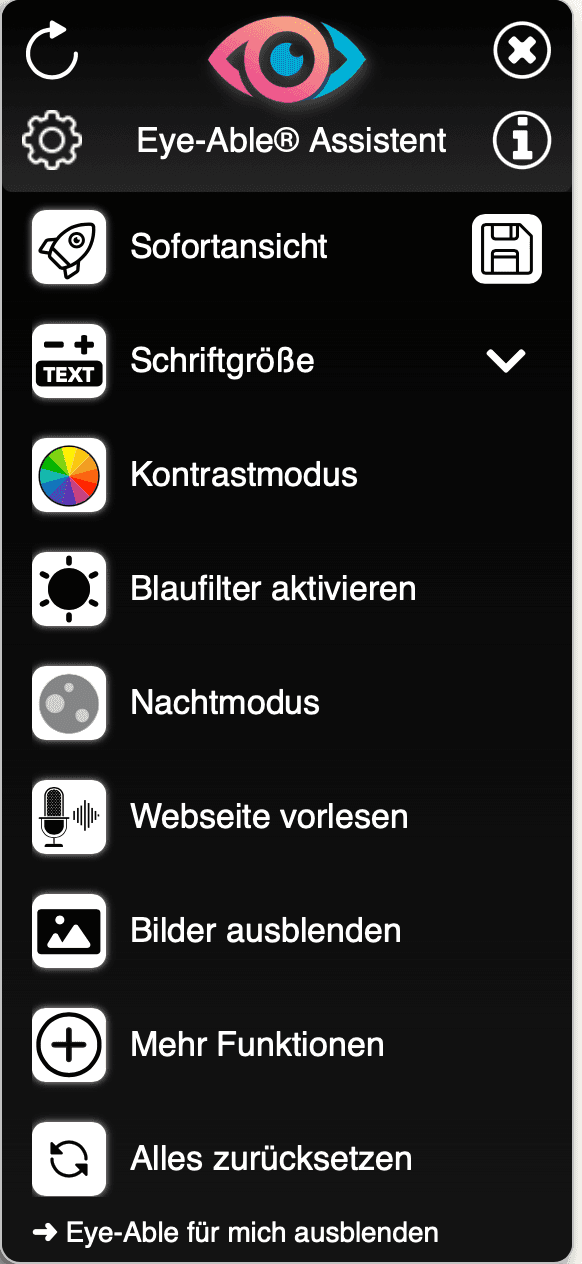 barrierefreie webseiten