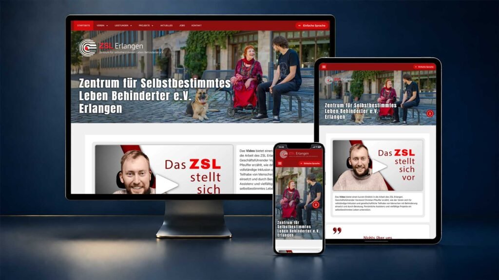 webdesign Mockup-ZSL