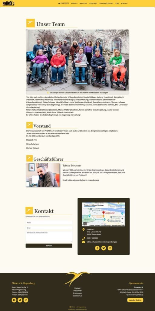webseite phoenix e.v. präsentation 7