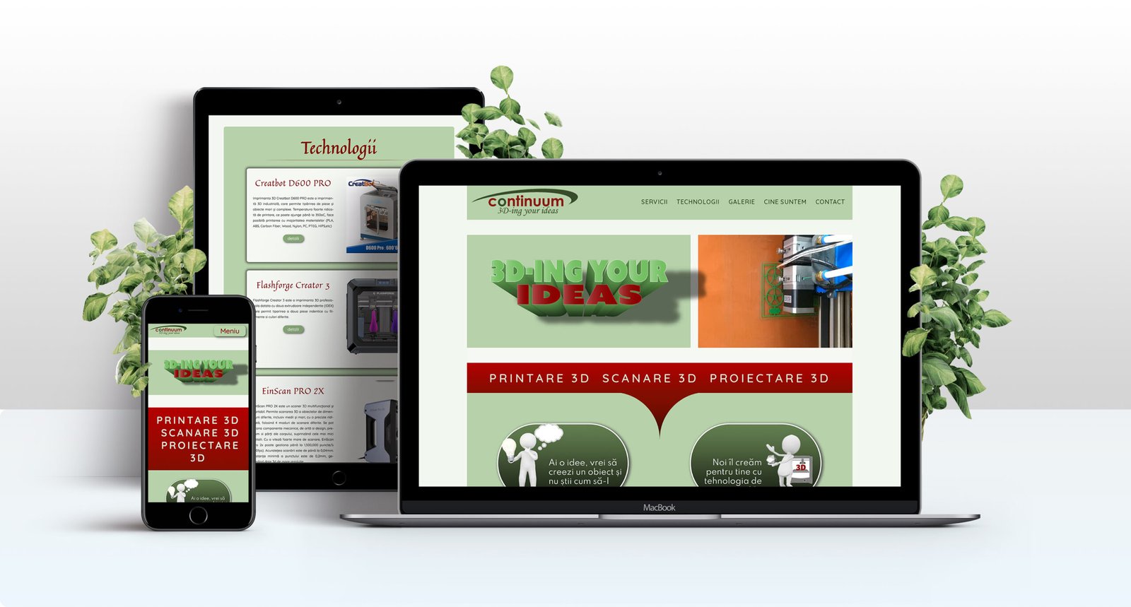 startup webseiten projekt