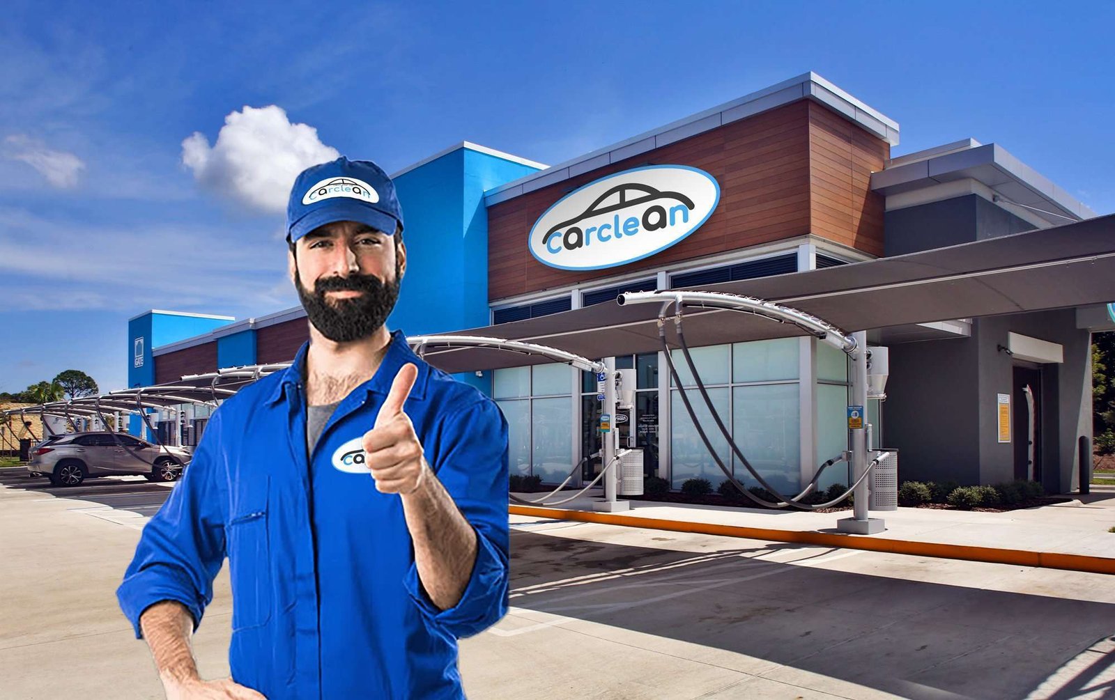carclean logo projekt firma