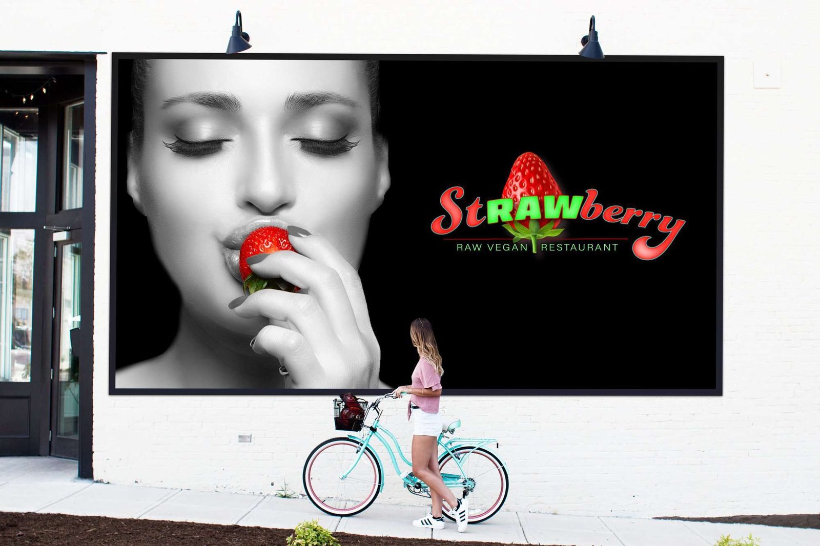 strawberry logo projekt