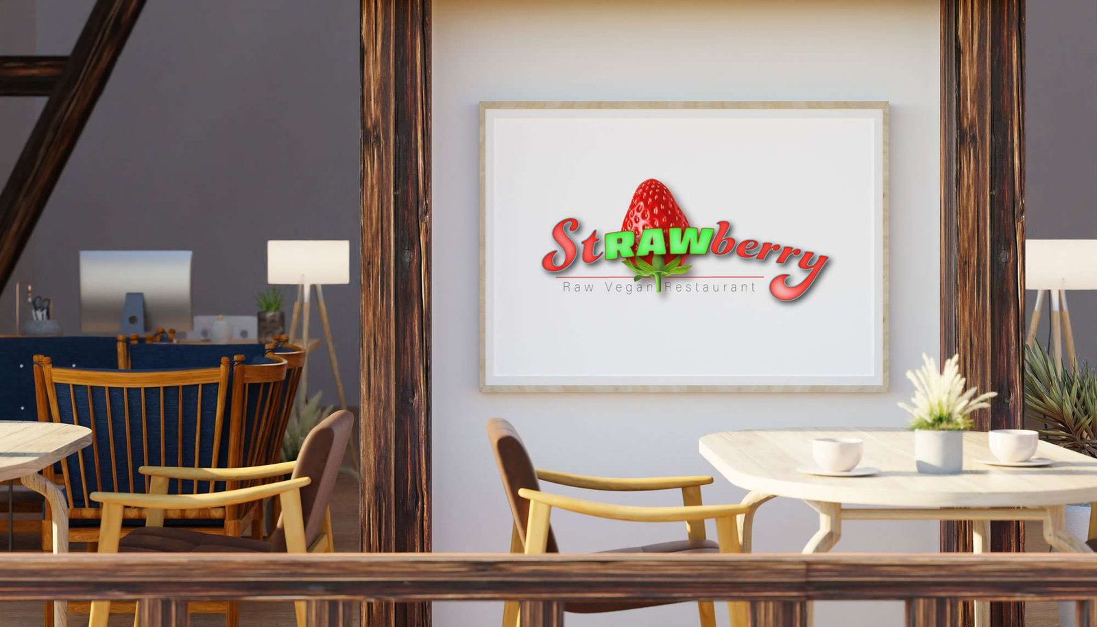 strawberry logo bild
